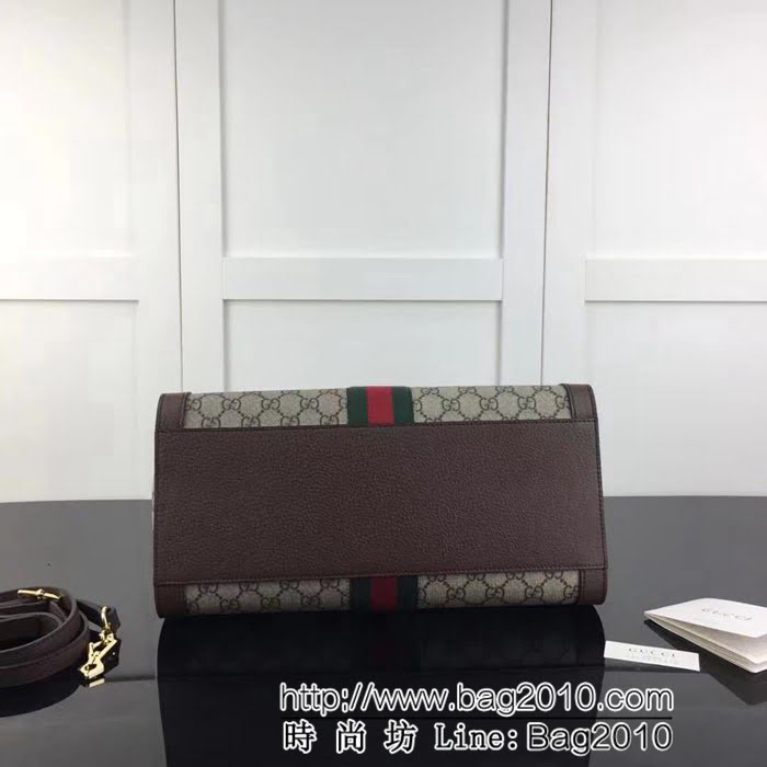 GUCCI古馳原單 新款專櫃品質高仿原單實物實拍 524537啡 手提購物包 HY1060